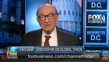 Alan Greenspan Says Tariffs Essentially a Tax
