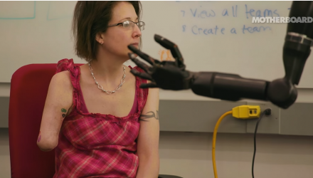 the mind controlled bionic arm