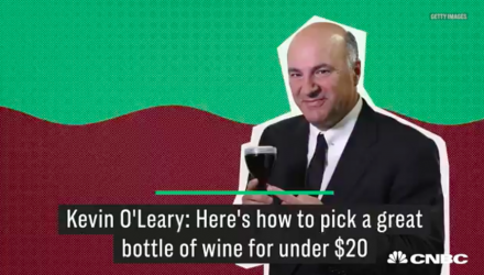 Kevin O'Leary Tips for Picking a Bottle of Wine