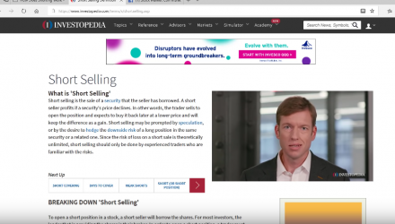 How Does Shorting Work, Short Selling Stocks