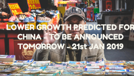 Reuters Reports Lower Growth for China Predicted