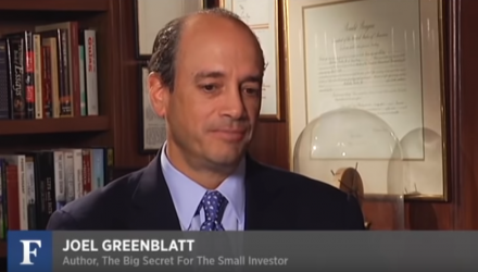 Joel Greenblatt: Value Investing for Small Investors