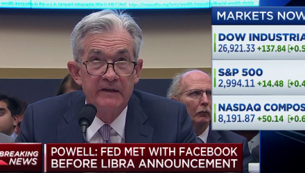 Trump and Fed Chair in Agreement on Facebook's Cryptocurrency