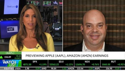 TD Ameritrade Todd Rosenbluth Talks Apple and Amazon ETFs Ahead of Earnings