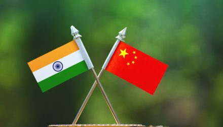 Bullish Sentiment Pushes India ETF Higher While China Lags