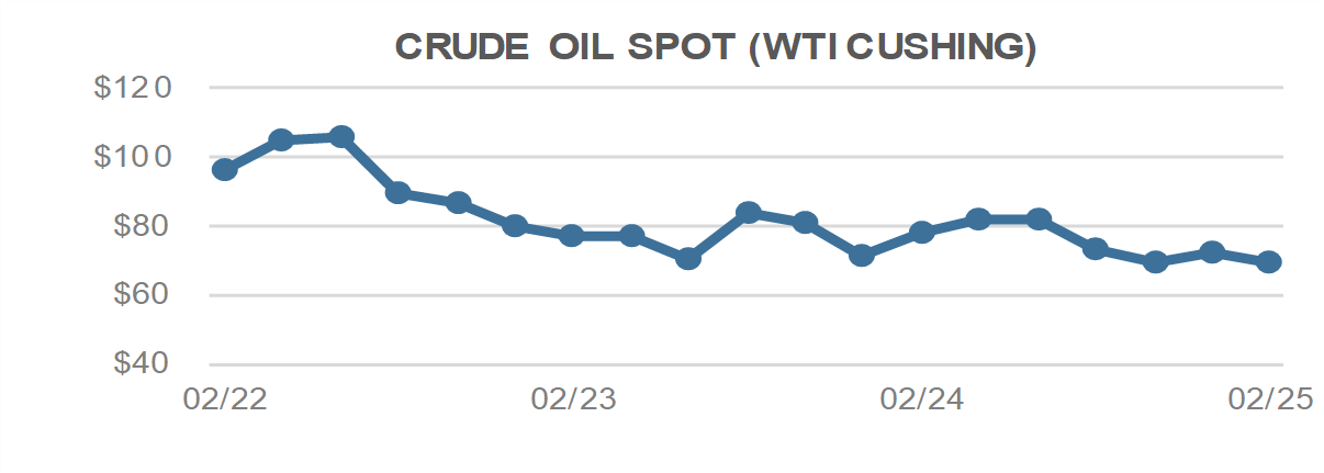 Crude Oil Spot