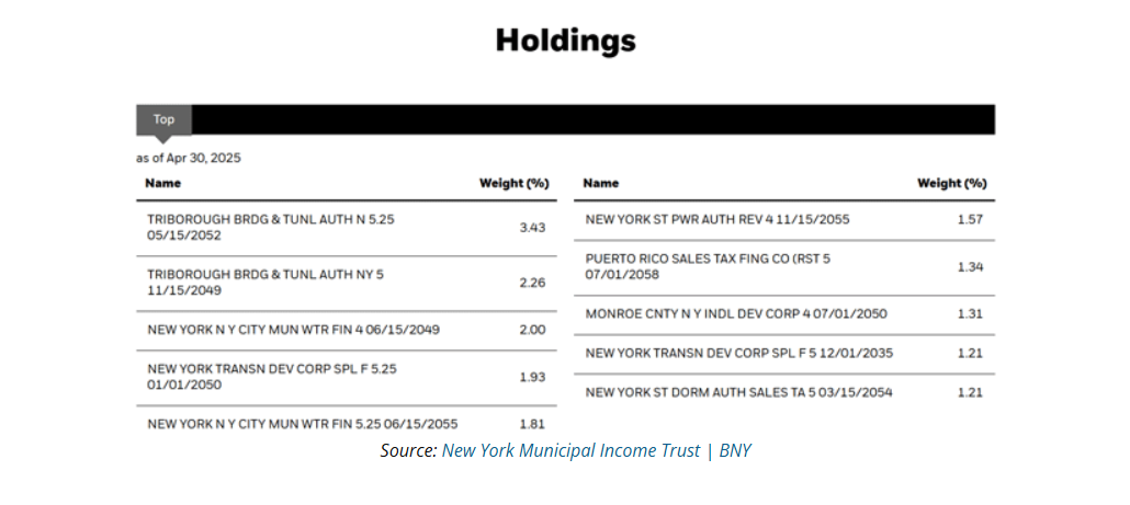 BlackRock NY Muni Income Trust - BNY